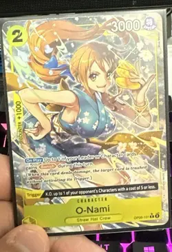 One Piece Wings Of The Captain O’Nami Alt Alternate Art OP06-101 - Image 1