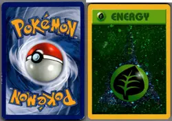 2002 Pokemon, WotC League Promos, Grass Energy, Holo Promos - Image 1