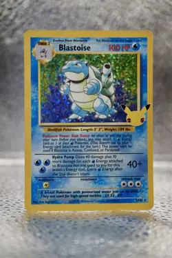 Pokemon Blastoise 2/102 Holo Celebrations Classic Collection 25th Anniversary - Image 1