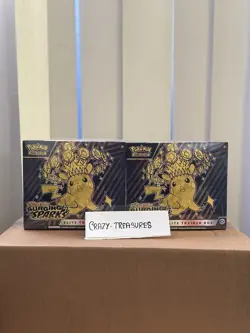 Pokemon TCG Scarlet & Violet Surging Sparks Elite Trainer Box ETB x2 ✅ SEALED - Image 2