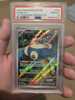 Snorlax - 051 (Pokemon Center Exclusive) 051 PSA 10 - Image 1