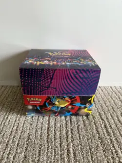 Lot 10 Sealed Mini Tins Pokemon TCG Mega Evolution Mega Heroes w/ Display Box - Image 1