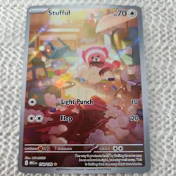 Pokemon TCG Stufful 154/132 Mega Evolution Illustration Rare MINT/Near Mint - Image 1