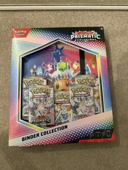 Pokemon Prismatic Evolutions Binder Collection Scarlet & Violet TCG Sealed New - Image 1
