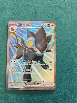 Luxray ex 195/167 Pokemon Twilight Masquerade Holo Ultra Rare Full Art - Image 1