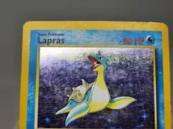 Pokemon Lapras 10/62 Holo Rare Fossil Unlimited HP - Image 3