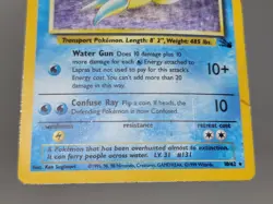 Pokemon Lapras 10/62 Holo Rare Fossil Unlimited HP - Image 4