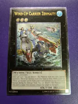 Wind-Up Carrier Zenmaity Ultimate Rare Unl Edition ORCS-EN044 LP Yugioh - Image 1