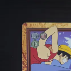 One Piece Carddass Hyper Battle Luffy Gum Gum Pistol C02 1999 【U.S./DDP】 - Image 2