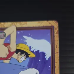 One Piece Carddass Hyper Battle Luffy Gum Gum Pistol C02 1999 【U.S./DDP】 - Image 3