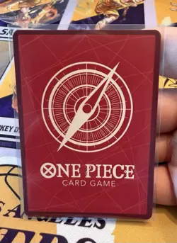 One Piece TCG Monkey.D.Luffy ST01-001 Starter Deck 1: Straw Hat Crew Errata - Image 2