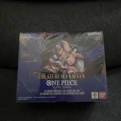 One Piece TCG - OP 14 The Azure Sea's Booster Box - New & Sealed - Image 1