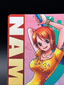 Nami Strawhats 01-07 Glossy One Piece AR Carddass Bandai Tcg Ccg Anime Waifu - Image 2
