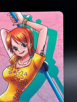 Nami Strawhats 01-07 Glossy One Piece AR Carddass Bandai Tcg Ccg Anime Waifu - Image 3