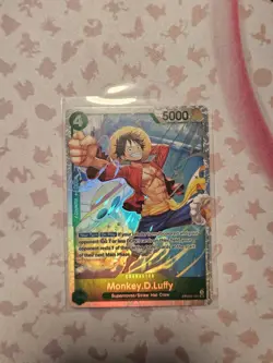 One Piece TCG Monkey.D.Luffy PRB02-005 SR English The Best Vol.2 - Image 1