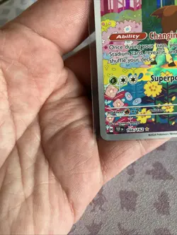 Pokemon TCG Sawsbuck Temporal Forces 166/162 Illustration Rare IR NM - Image 2