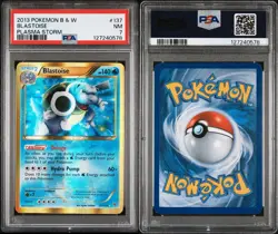 PSA 7 2013 Pokemon Black & White Plasma Storm Shiny Blastoise 137/135 - Image 1