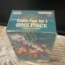 One Piece TCG Two Legends Factory Sealed Double Pack Set 5! In-hand Fast Ship! - Image 1