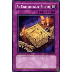 An Unfortunate Report GLAS-EN080 Yu-Gi-Oh! Card Common 1st Edition - Image 1