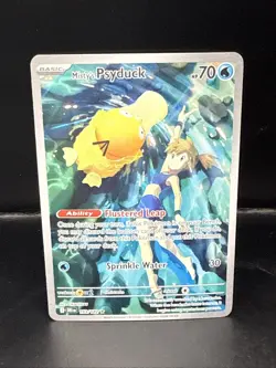 Pokemon TCG Misty's Psyduck Scarlet & Violet 193/182 Destined Rivals NM - Image 1