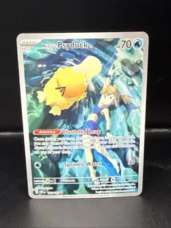Pokemon TCG Misty's Psyduck Scarlet & Violet 193/182 Destined Rivals NM - Image 2