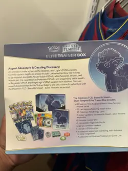 Pokemon TCG Sword & Shield Silver Tempest - Elite Trainer Box ETB FACTORY SEALED - Image 2