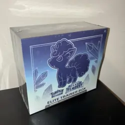 Pokemon TCG Sword & Shield Silver Tempest ETB Elite Trainer Box Factory Sealed - Image 1