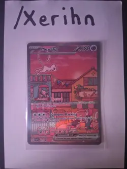 English Mew ex 053 Sv: Scarlet & Violet Promo Cards Holo - Image 1