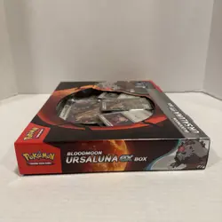Pokemon Bloodmoon Ursaluna ex Box TCG Trading Card Game New Factory Sealed - Image 4