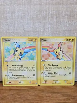 Plusle and Minun Hidden Legends 69/101 67/101 Pokemon Card Connected Art - Image 1