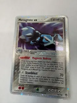Pokemon TCG Metagross EX Power Keepers Holo Regular Ultra Rare Card 95/108 LP/NM - Image 2