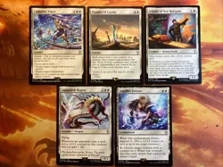 MTG 5 x White Rare Card Lot Commander: FINAL FANTASY Near-Mint!! - Image 1