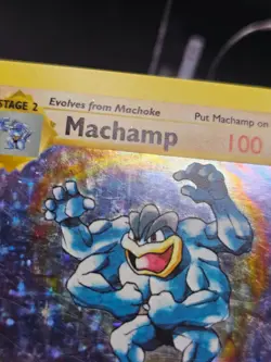 LP - Machamp - 8/102 - 1st Edition Shadowless - Base Set - Pokemon Card - Image 4