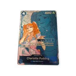 One Piece Card Game TCG - Charlotte Pudding OP06-047 English Winner Card - Image 1