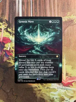Genesis Wave Foundations Borderless NM MTG - Image 1
