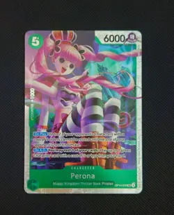 Perona OP14-033 SR | NM | The Azure Sea's Seven | One Piece TCG | English - Image 1