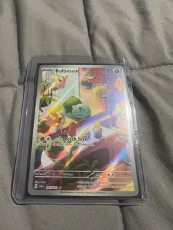 Pokemon TCG Bulbasaur 143/142 Stellar Crown Illustration 2024 Edition - Image 1