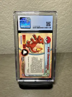 2000 Pokemon Topps Chrome Spectra Charmeleon Chrome Series 1 #5 CGC 9 - Image 2