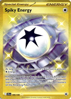 Spiky Energy 190/159 Pokemon Journey Together Hyper Rare NM - Image 1
