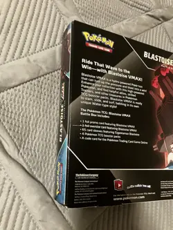 Pokemon TCG SWSH Blastoise VMAX Battle Box Factory Sealed Mint - Image 5