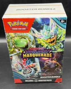 Pokemon TCG Scarlet & Violet Twilight Masquerade Sealed Booster Bundle 6 Pack - Image 5