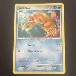 Buizel LV.7 92/147 Regular Platinum Supreme Victors Pokemon TCG NM 2009 - Image 1