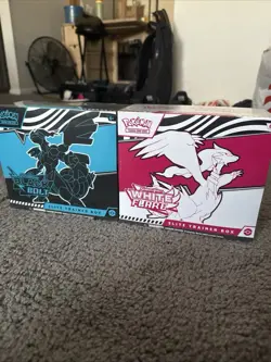 Pokemon White Flare and Black Bolt Elite Trainer Box ETB Bundle Sealed - Image 1