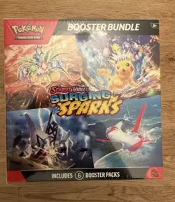 Pokemon TCG Scarelt & Violet Surging Sparks Booster Bundle - Image 1