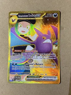 Pokemon - Team Rocket's Crobat ex - - 242/182 Destined Rivals - Hyper Rare - Image 1