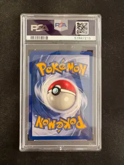 1999 POKEMON BASE SET SHADOWLESS #17 BEEDRILL PSA 8 - Image 2