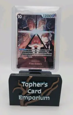 Five Elders - Foil - Carrying On His Will - One Piece Card Game - #OP13-082 - Image 1