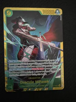 Dracule Mihawk - OP14-119 SEC - THE AZURE SEA'S SEVEN - One Piece TCG English - Image 1