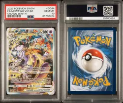 2023 POKEMON SWORD & SHIELD CROWN ZENITH #GG44 FULL ART/MEWTWO VSTAR PSA 10 - Image 3
