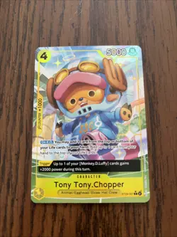 One Piece Egghead Starter Deck: Tony Tony.Chopper ST29-007 Alt Art Promo English - Image 1